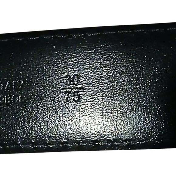 Burberry Woman Buckle Belt Burberry Check Pattern Black Size S - Picture 5 of 7